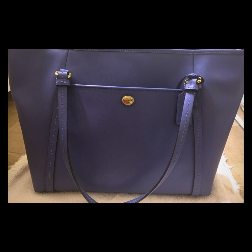 Authentic Coach Peyton Leather Tote